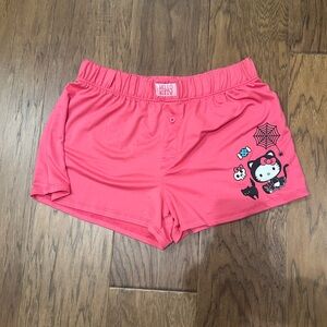 Sanrio Hello Kitty Coral Sleep Shorts